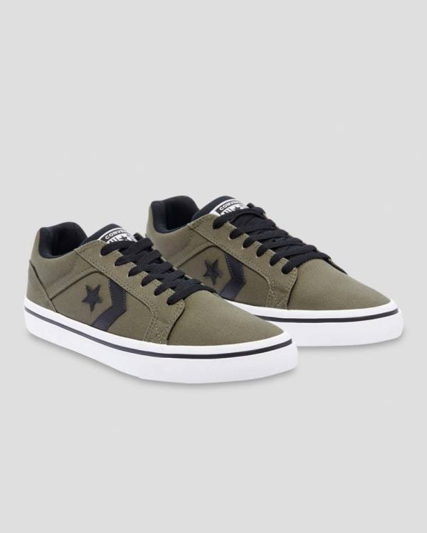 Converse El Distrito Mix And Match Low Tops Shoes Olive | CV-451PJW