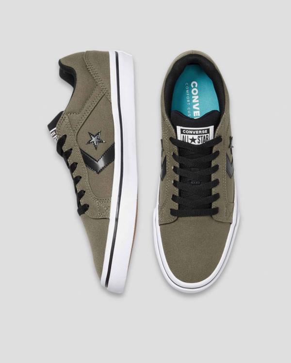 Converse El Distrito Mix And Match Low Tops Shoes Olive | CV-451PJW