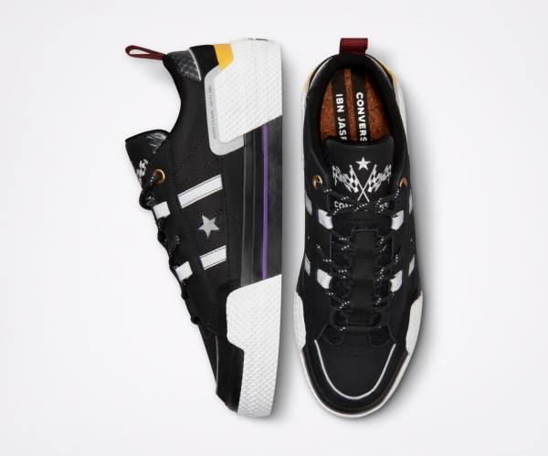 Converse Ibn Jasper One Star Low Tops Shoes Black / White / Yellow | CV-496ZUX