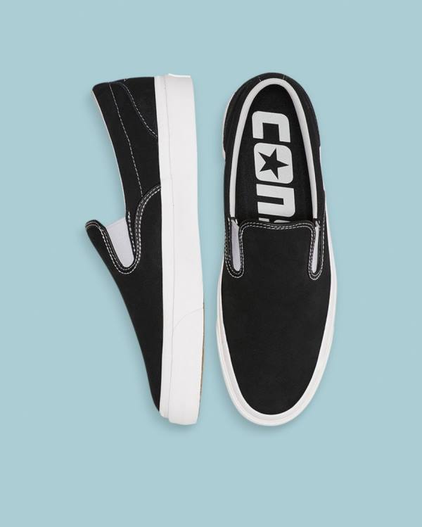 Converse One Star CC Slip On Low Tops Shoes Black | CV-435UEO