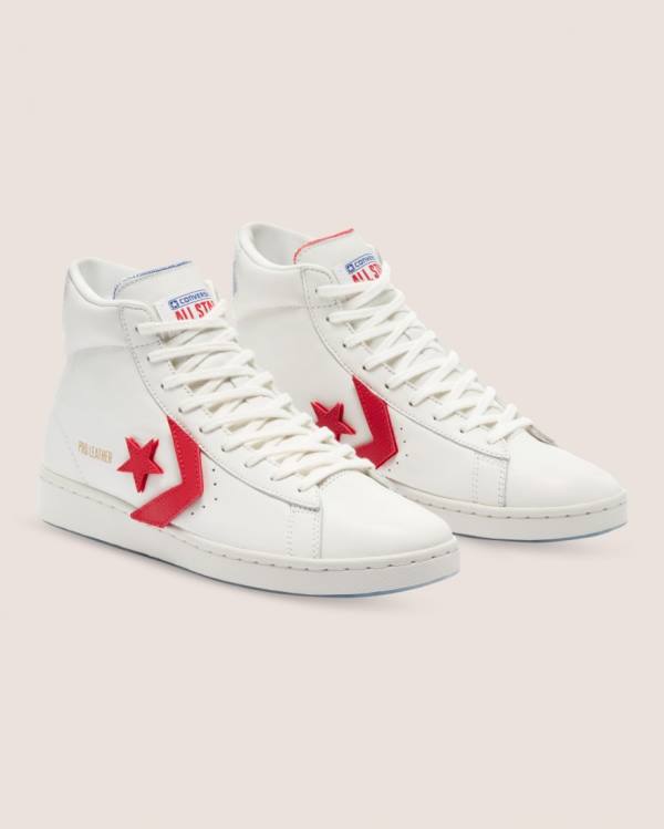 Converse Pro Leather Birth Of Flight High Tops Shoes White | CV-124MVE