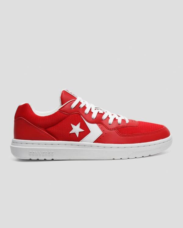 Converse Rival Synthetic Leather Twisted Summer Low Tops Shoes Red | CV-625HFQ