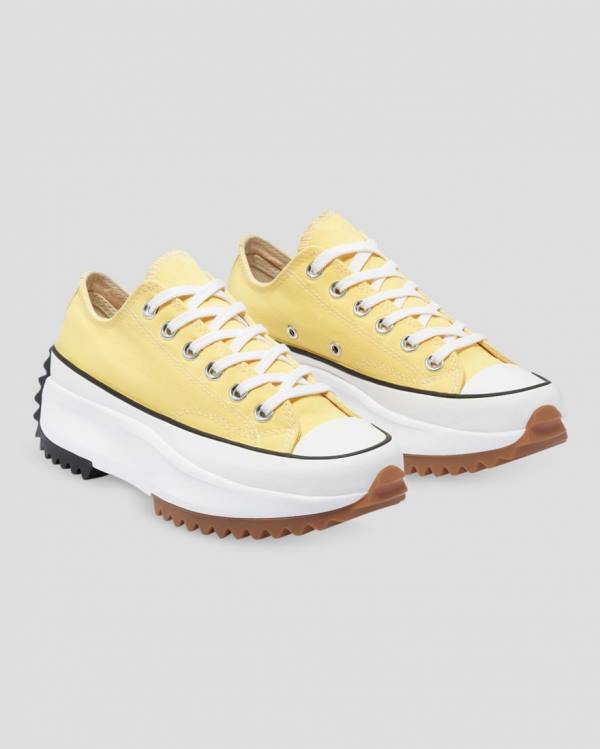 Converse Run Star Hike Colour Splash Low Tops Shoes Yellow | CV-318ILT