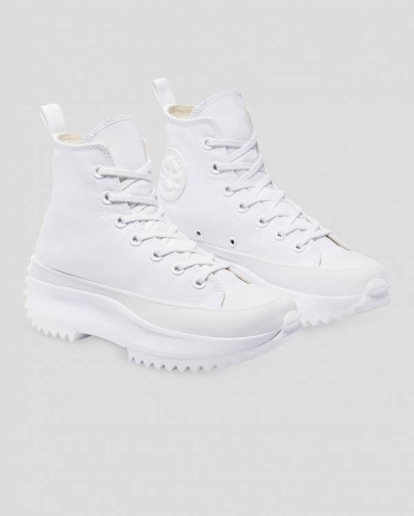 Converse Run Star Hike High Tops Shoes White | CV-209SUO