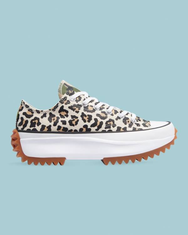 Converse Run Star Hike Wild Archive Low Tops Shoes Leopard | CV-658DXP