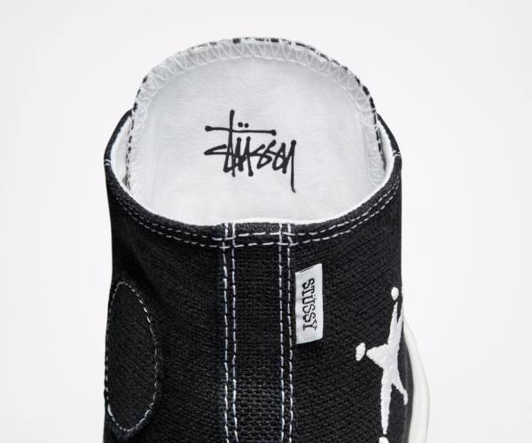 Converse Stussy Chuck 70 High Tops Shoes Black / White | CV-402CBH