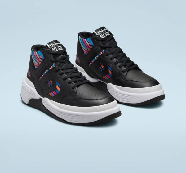 Converse Weapon CX High Tops Shoes Black / Pink / Royal | CV-430DQI